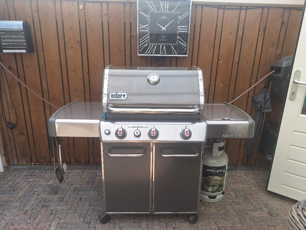 Weber BBQ Weber Genesis E-330 GBS Smoke Grey, Ophalen, Gebruikt, WEBER BBQ