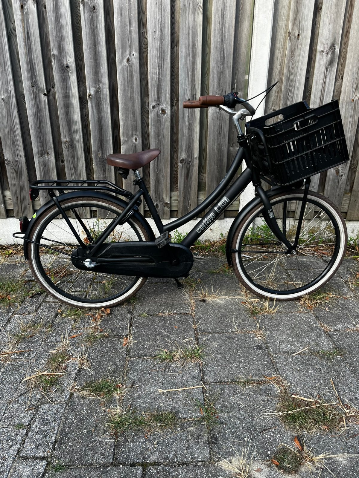 Cortina u4 transportfiets 24 inch, Ophalen, Terugtraprem, Versnellingen, Gebruikt