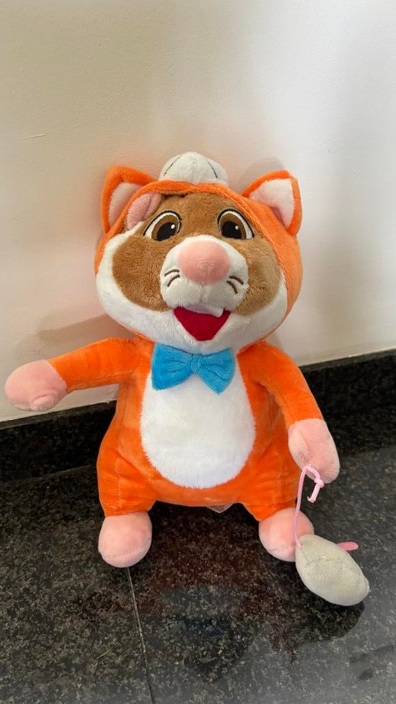 Albert Heijn Hamster Kat Dierendag Knuffel, Oranje, Albert Heijn, Hamster, Ophalen of Verzenden