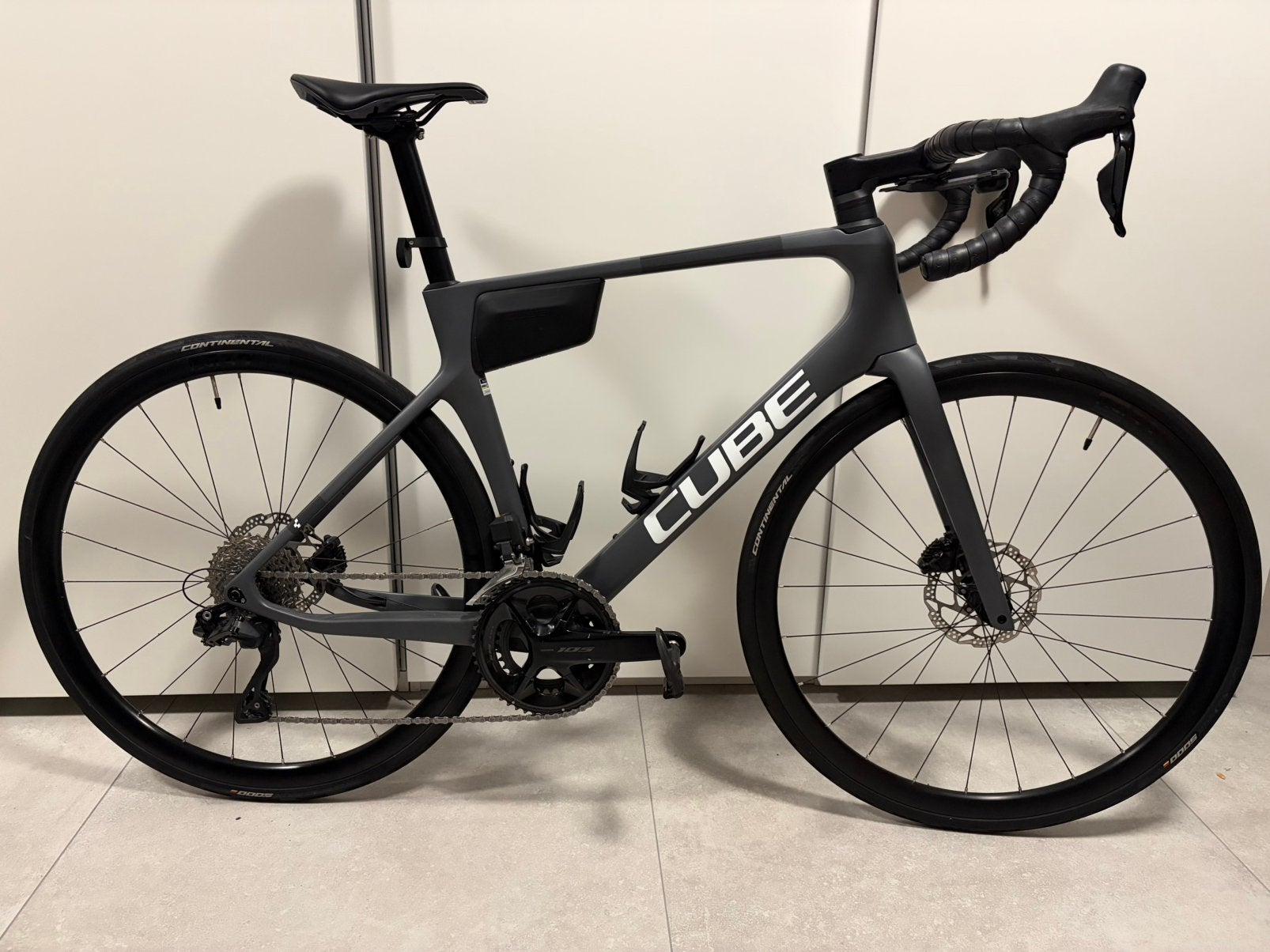 Cube Agree C:62 105 Di2 maat 56 4iiii powermeter, Carbon, Meer dan 20 versnellingen, 53 tot 57 cm, Ophalen