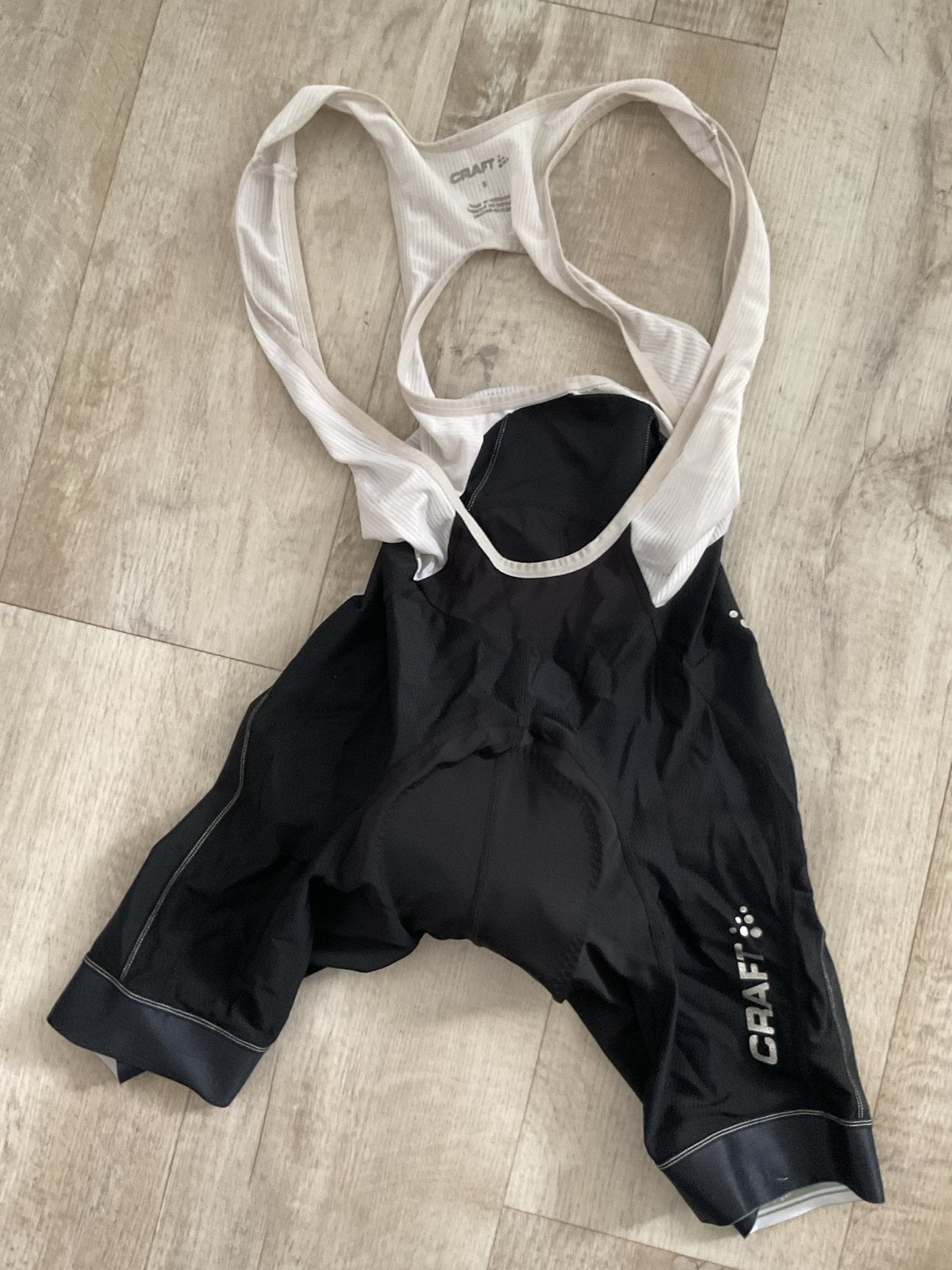 Heren Craft fietsbroek maat S, 1x gedragen, Zwart, Ophalen of Verzenden, Zo goed als nieuw, Hardlopen of Fietsen
