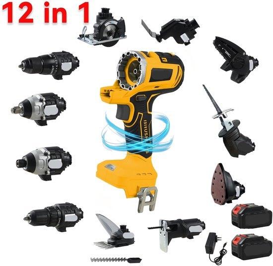 12-In-1 Accu Multitool – Elektrisch Gereedschap – Draadloos, Corvance B.V., Verzenden, Nieuw, Corvancebol@gmail.com