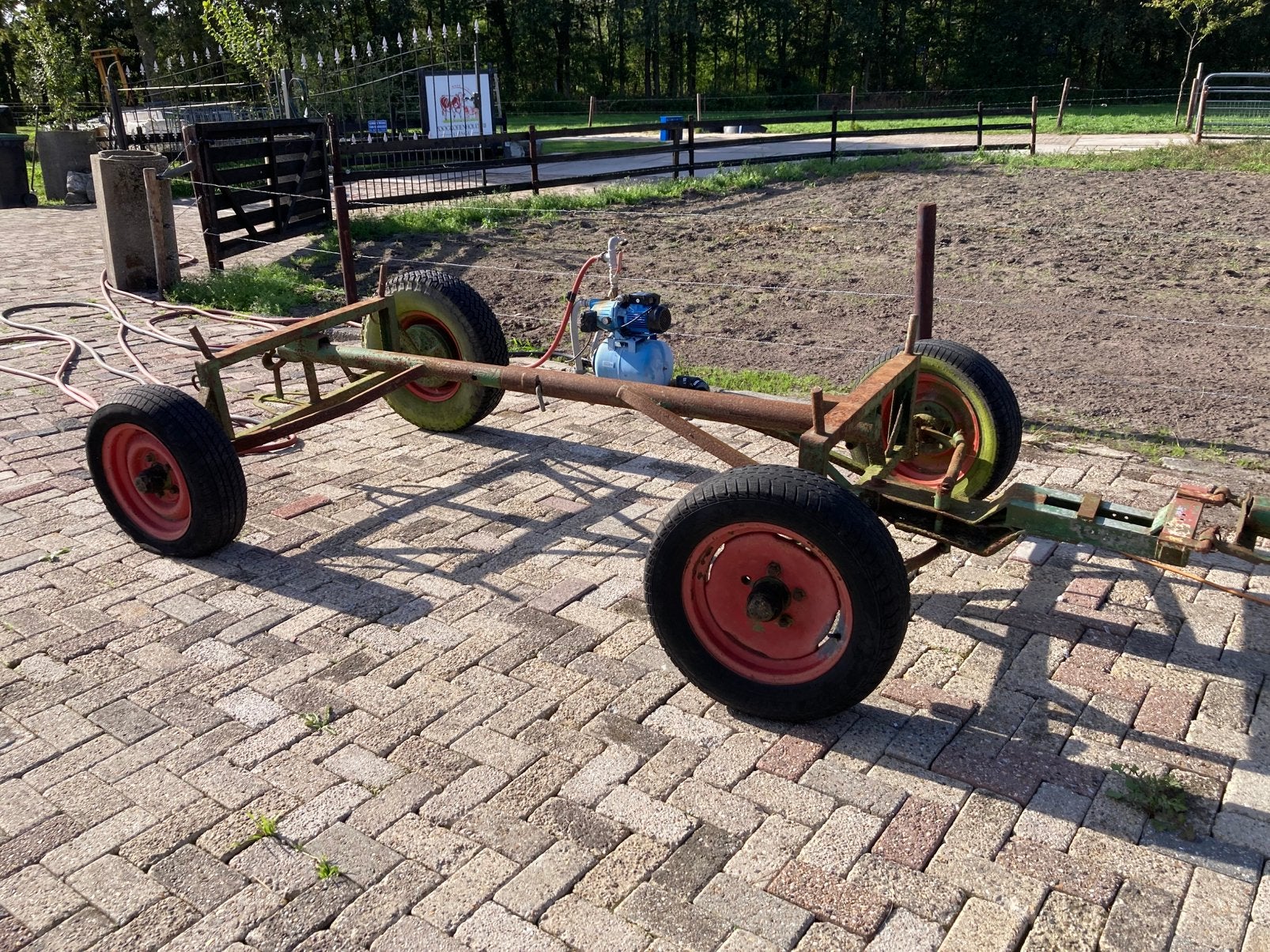 Onderstel Miedema wagen, Zakelijke goederen, Ophalen of Verzenden, Transport