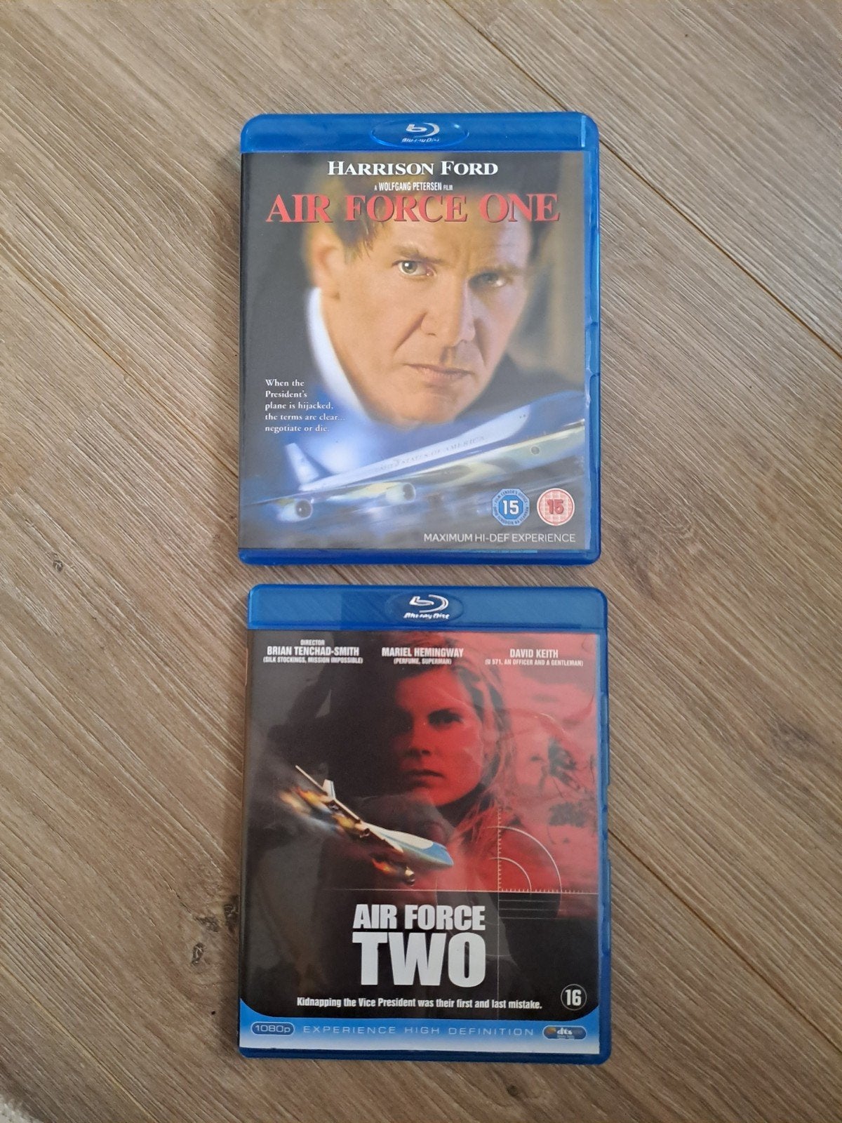Air Force One & Air Force Two Blu-ray Set, Engels, Vanaf 16 jaar, Nederlands, Actie
