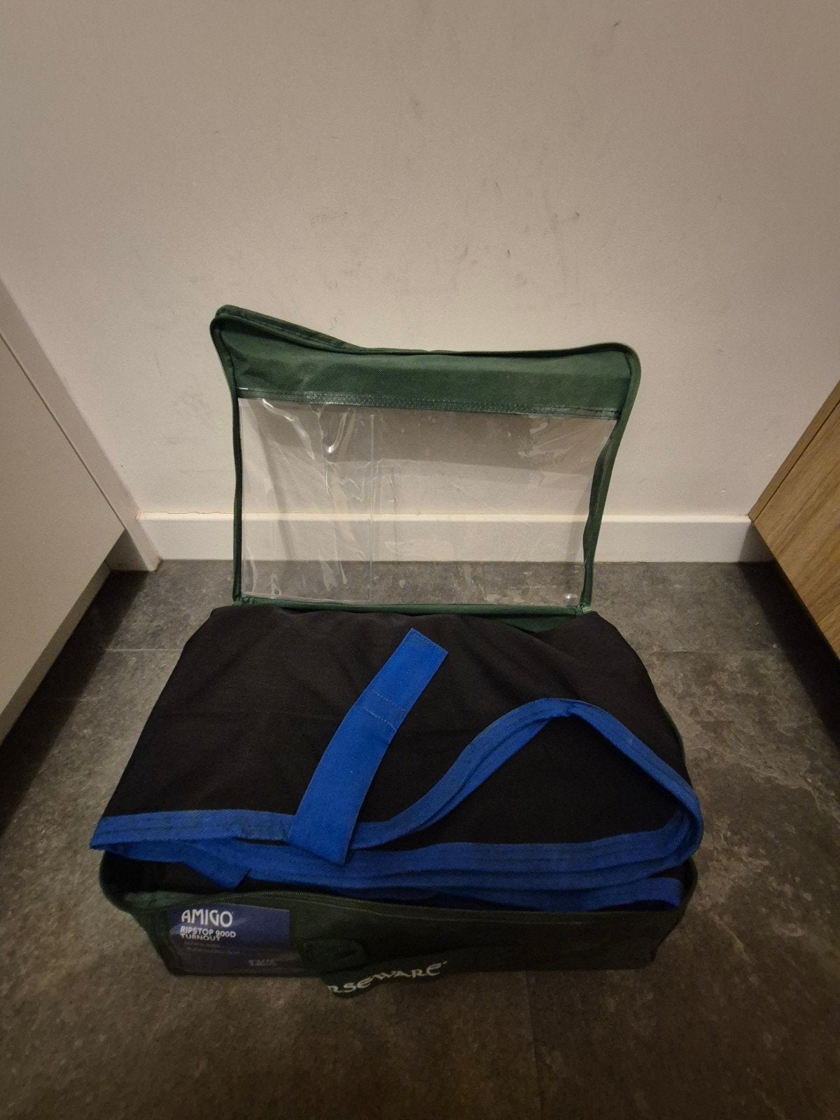 Amigo regendeken 50 grams maat 6'3, Dieren en Toebehoren, Full (L), Ophalen of Verzenden, Zo goed als nieuw, 50 g