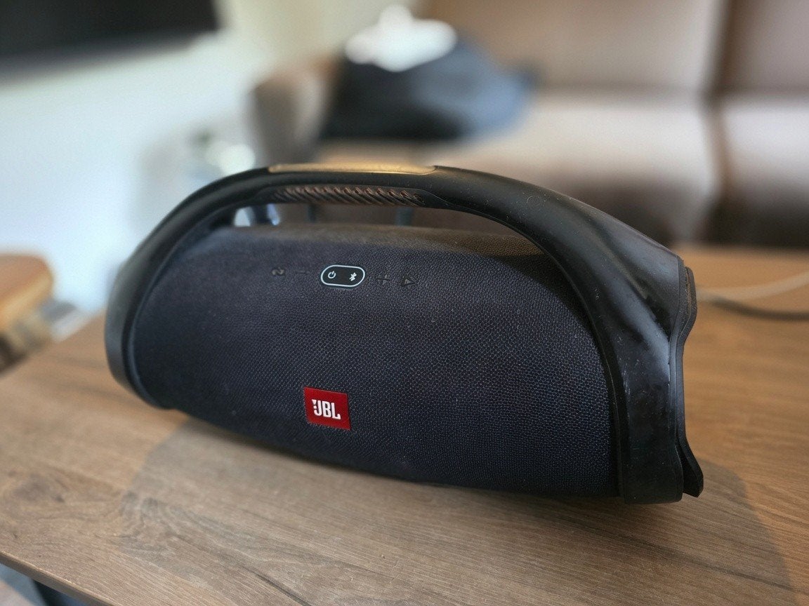 JBL Boombox 2 huren €35, kopen €225, Gebruikt, Ophalen of Verzenden, 120 watt of meer, Subwoofer