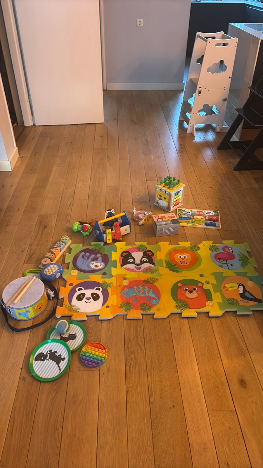 Gratis kinderspeelgoed, Ophalen, Gebruikt