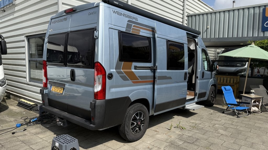 Weinsberg CaraBus 600 ME, Caravans en Kamperen, Automaat, Buitenlamp, Fiat, Tot en met 2