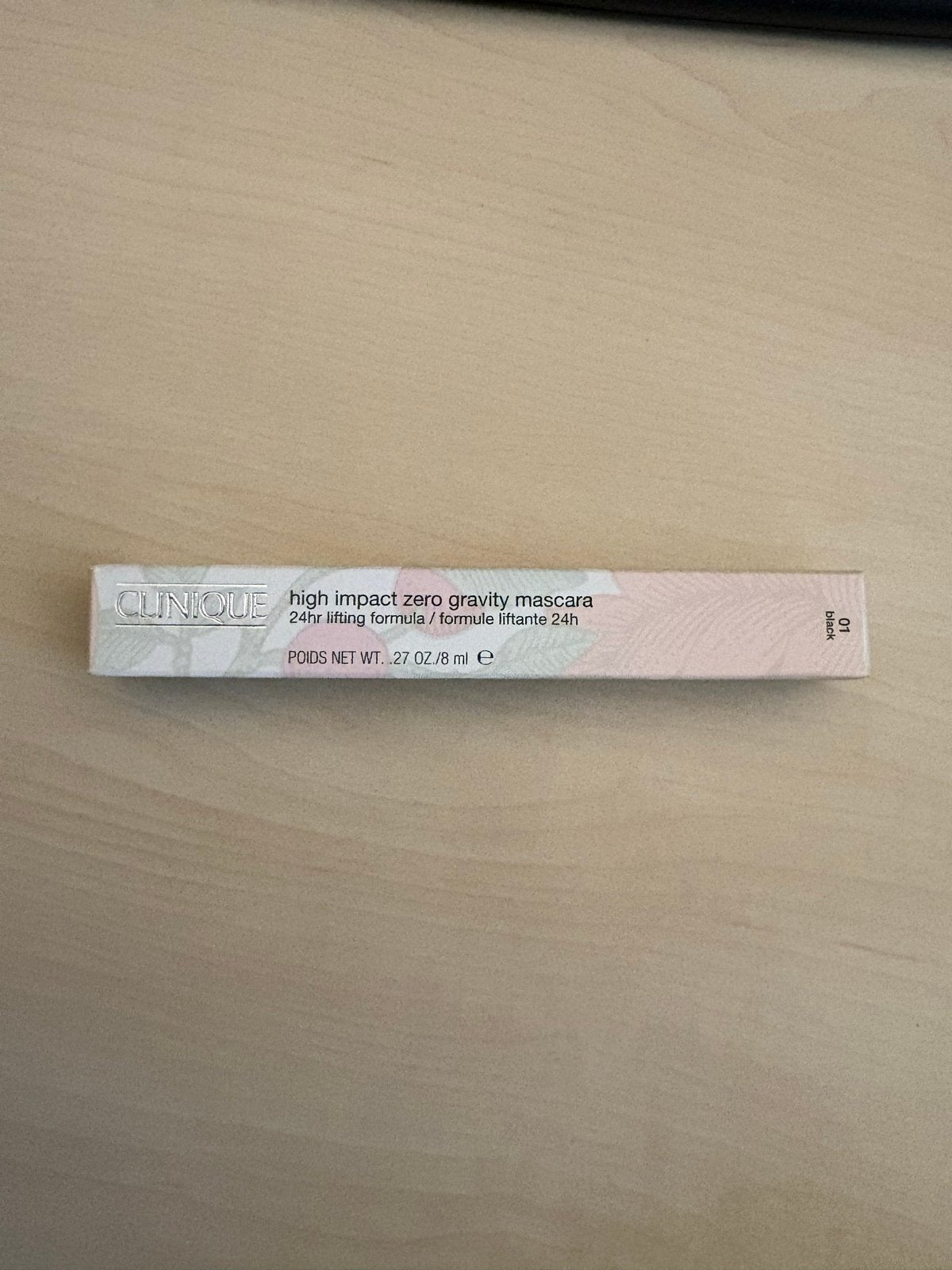 Clinique High Impact Zero Gravity Mascara Zwart, Ogen, Zwart, Nieuw, Ophalen of Verzenden