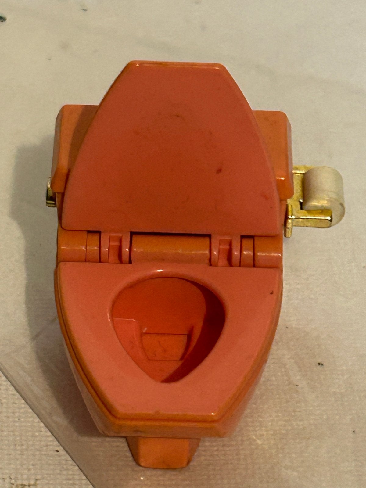 Vintage Speelgoed Toilet Roze - Made in Japan, Ophalen of Verzenden, Gebruikt, Meisje