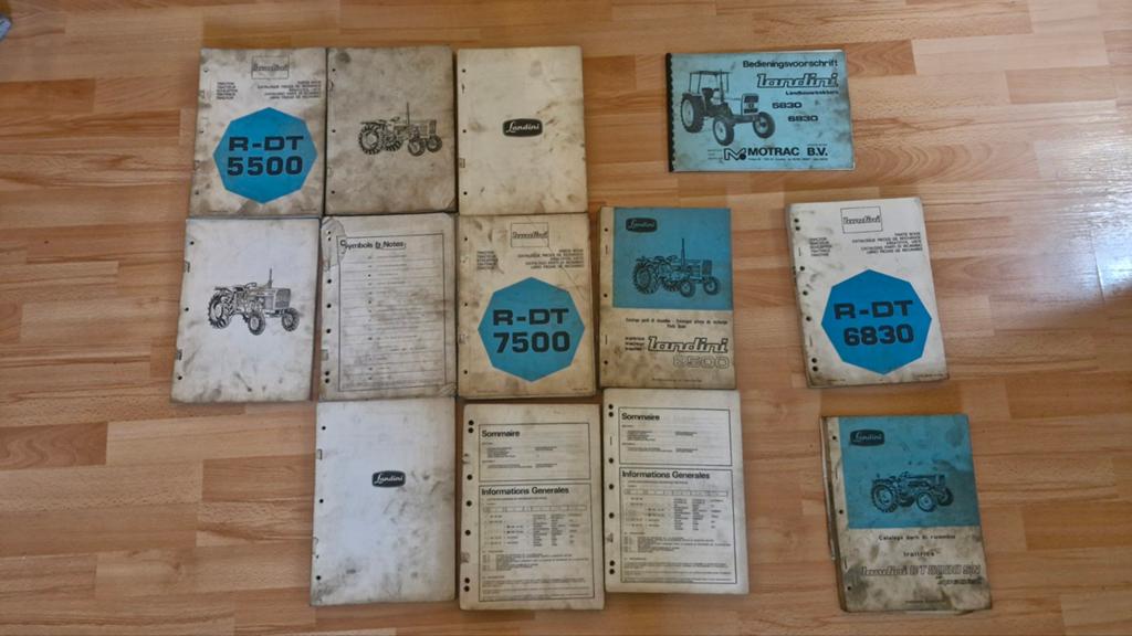 Landini boeken/handleidingen., Ophalen of Verzenden, Overige merken