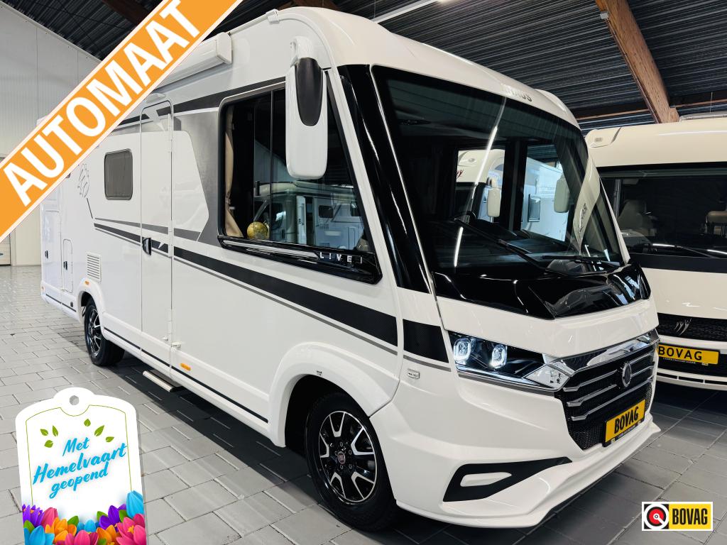 Knaus Live I 650 MEG Automaat Enkele bedden 2020, Caravans en Kamperen, Standaard zit, Fiat, Bedrijf, Diesel