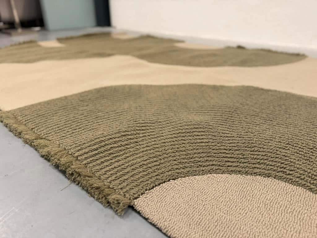 Nieuw CsRugs Vloerkleed Design Groen Tapijt 200x300 CS Rugs, CS rugs, Bonkstel 1, Nieuw, Ophalen of Verzenden