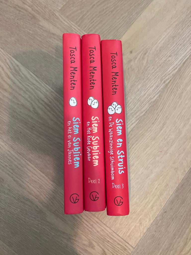 Siem Subliem & Siem en Struis boekenreeks (3 delen), Ophalen, Zo goed als nieuw, Fictie