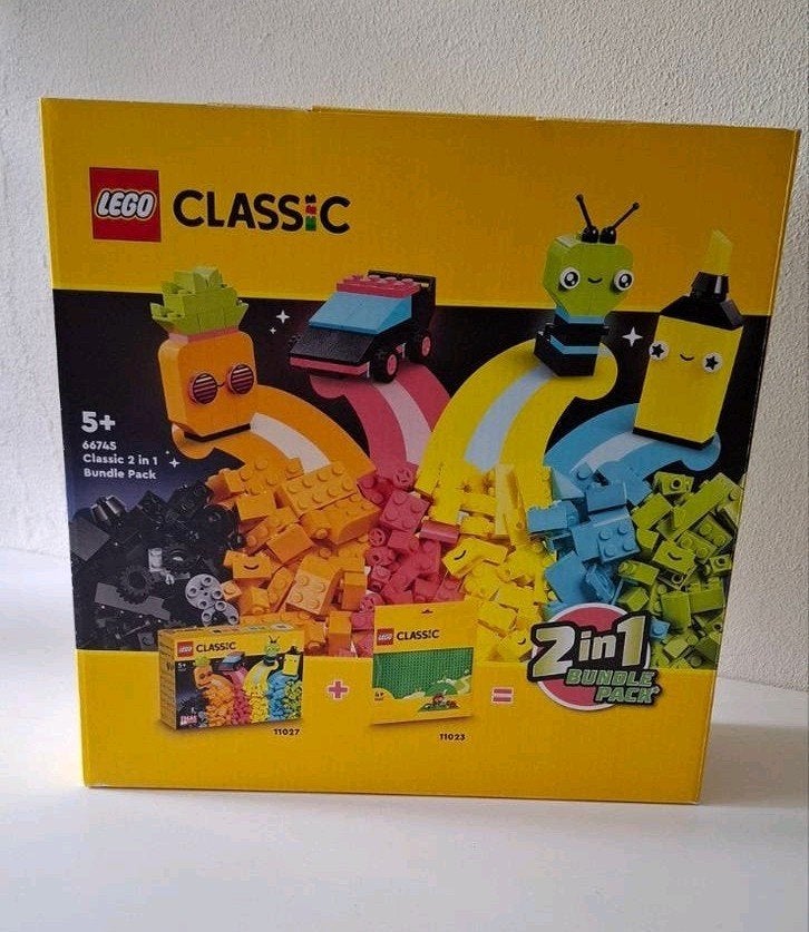 LEGO Classic 2-in-1 Bouwpakket (11027 + 11023), Ophalen of Verzenden, Nieuw