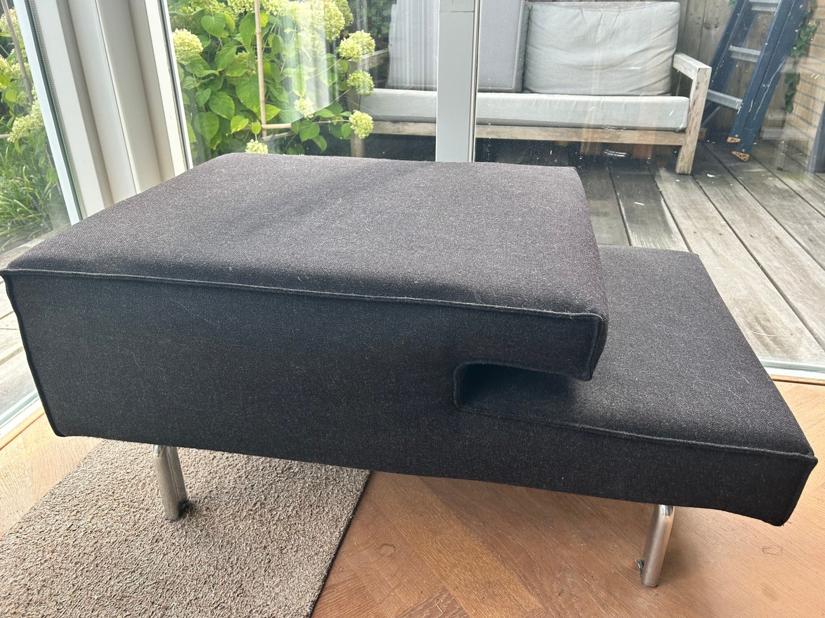 Design on Stock Hopper hocker / poef Roderick Vos, Ophalen, Gebruikt, Vierkant, Stof