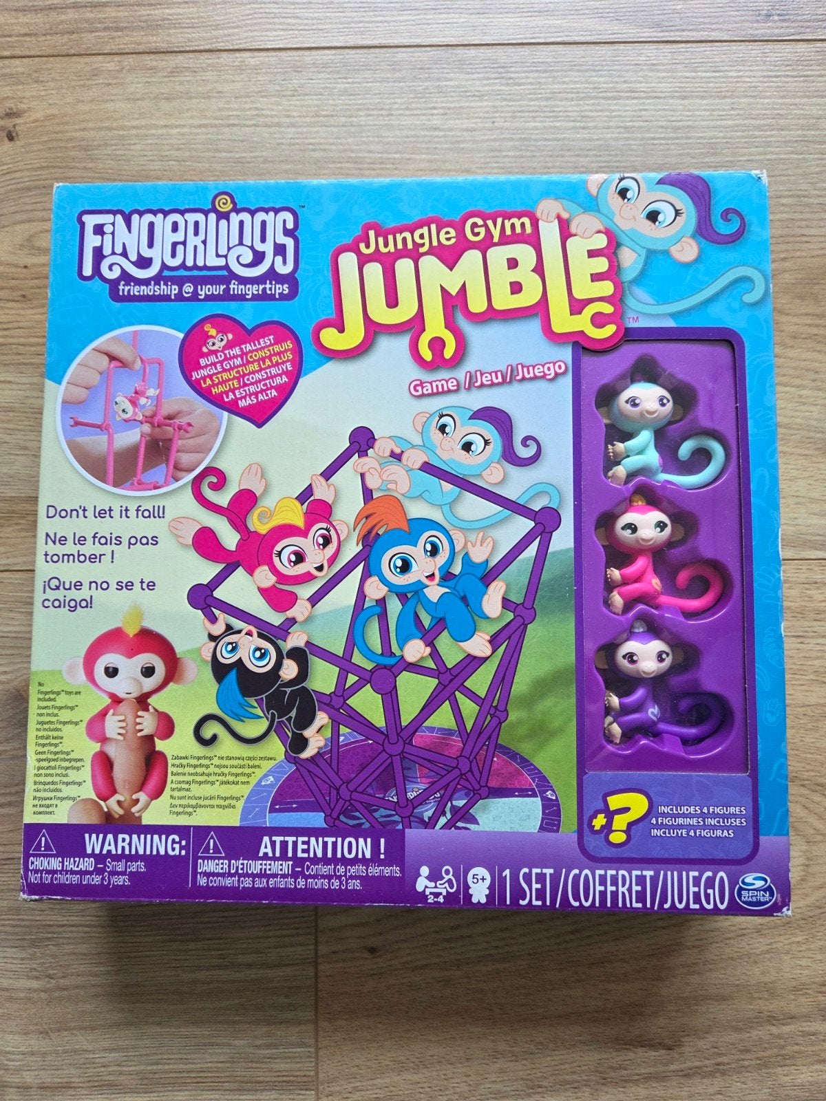 Fingerlings jungle gym jumble, spin master, Een of twee spelers, Ophalen of Verzenden, Zo goed als nieuw, Spin Master