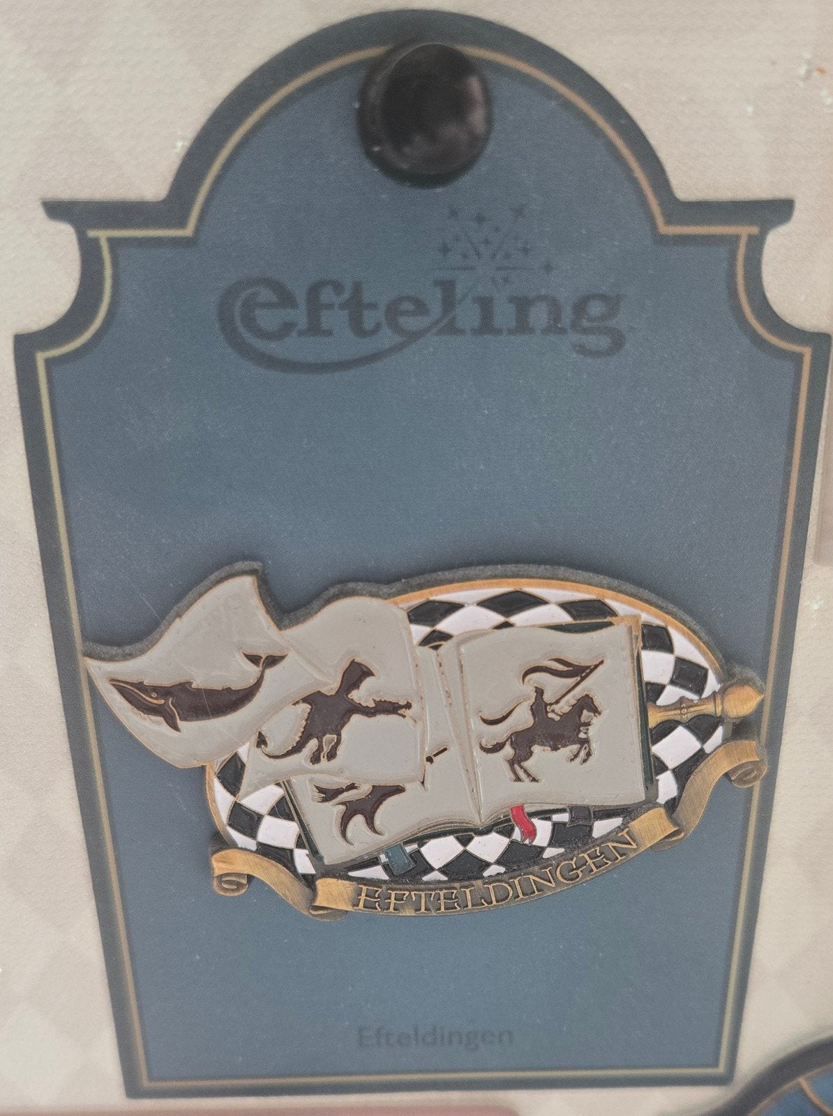 Efteling Efteldingen Pin Speldje, Verzamelen, Ophalen of Verzenden, Zo goed als nieuw, Button of Speldje