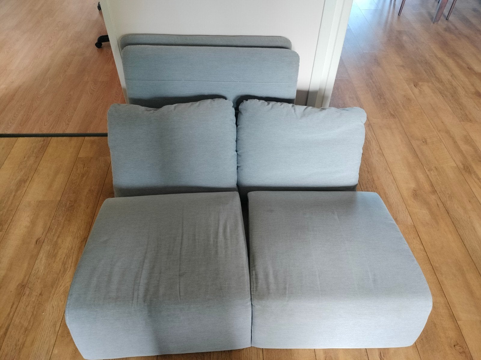 Tweezitsbank 130 cm breed - Ideaal voor studentenkamer, Ophalen, 75 tot 100 cm, Tweepersoons, Minder dan 150 cm