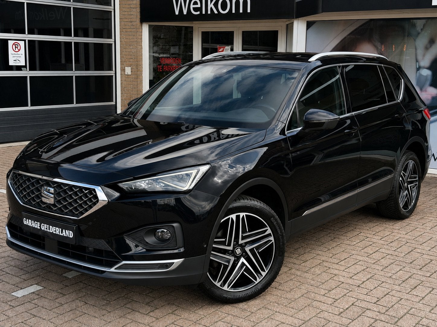 SEAT Tarraco 2.0 TSI 4x4 Xcellence 7p.| Virtual-Cockpit | Fu, Auto's, Automaat, Dealer onderhouden, Gebruikt, Zwart