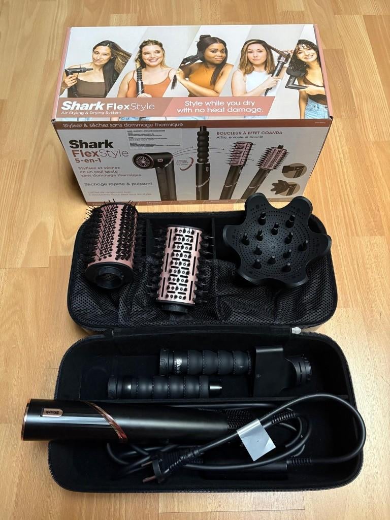 Shark FlexStyle HD446EU – Complete Multistyler in Zwart, Sieraden, Tassen en Uiterlijk, Uiterlijk | Haarverzorging, Ophalen of Verzenden
