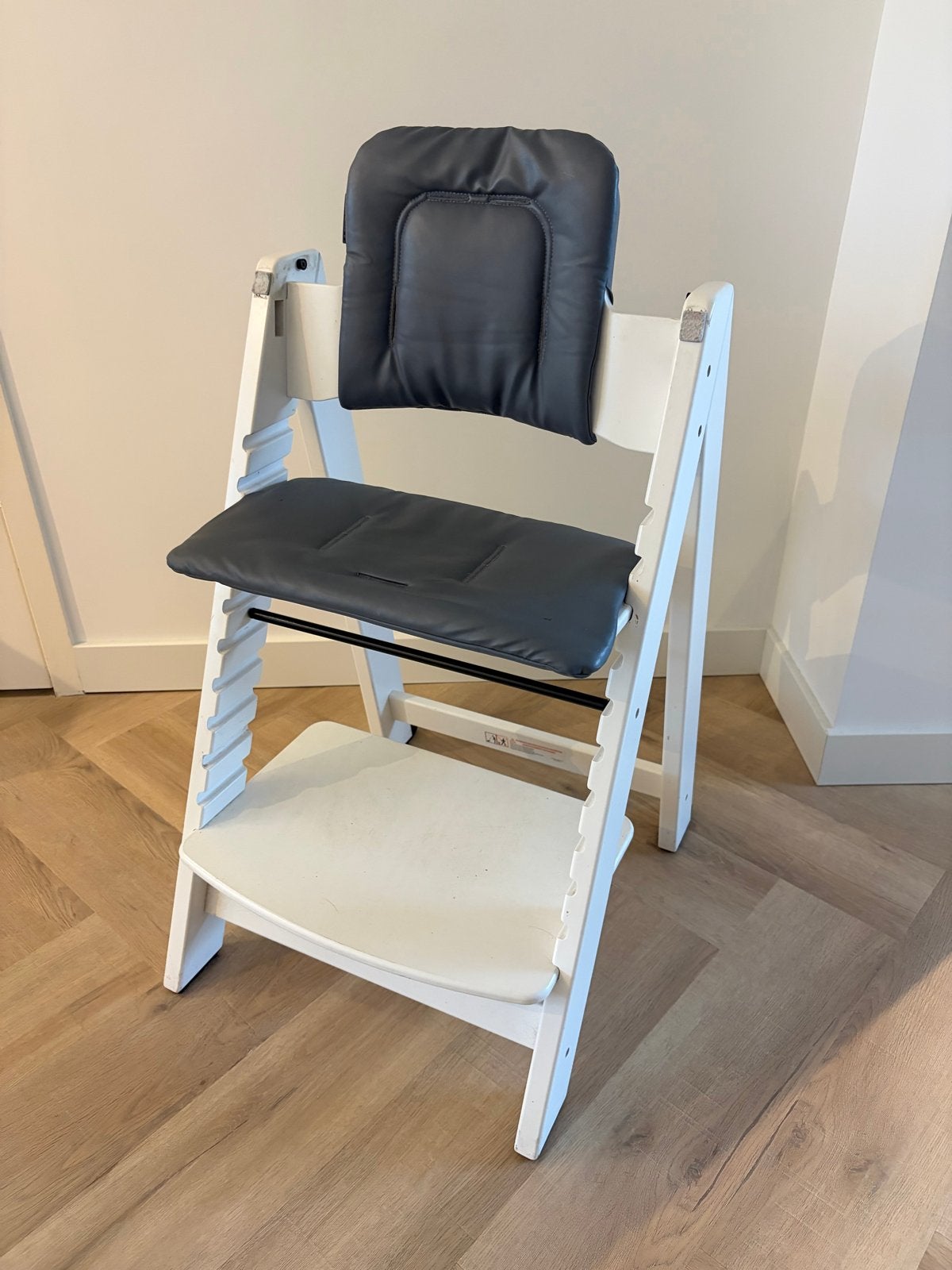 Kidsmill Up! Meegroeistoel met kussens - Wit, Ophalen, Gebruikt, Meegroeistoel