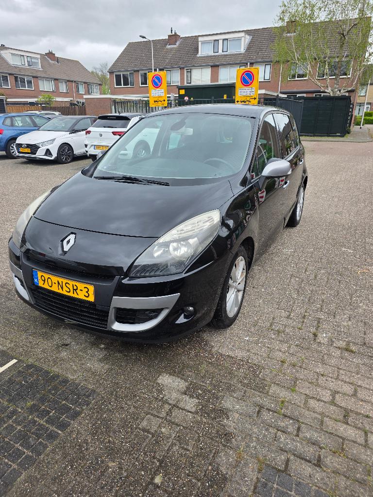 Renault Scénic 1.4 TCE 96KW 2010 Zwart, Auto's, Renault, Voorwielaandrijving, 1295 kg, 4 cilinders, Parkeersensor