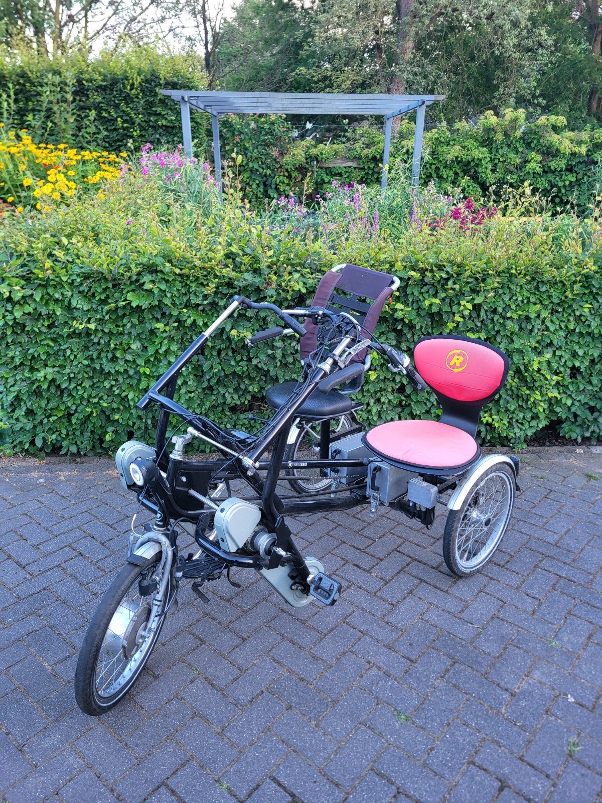 Elektrische FUN2GO Duofiets Van Raam, Ophalen, Gebruikt