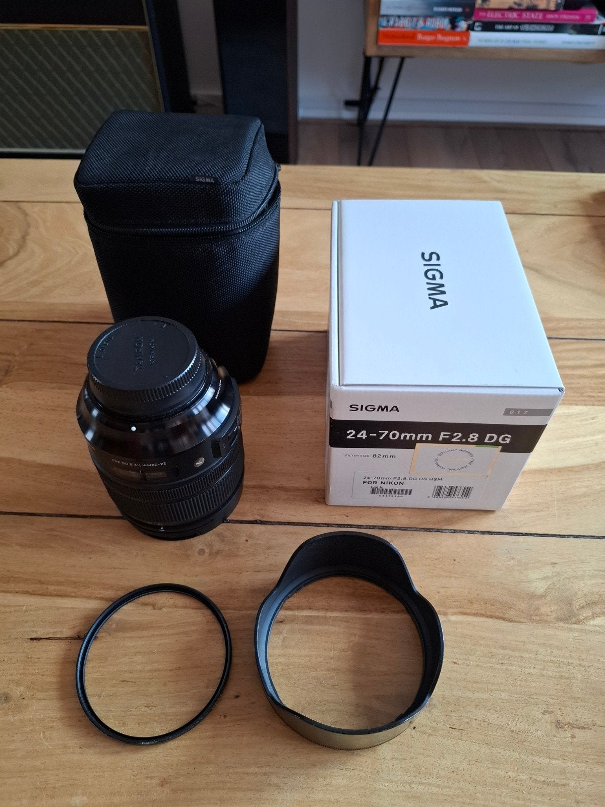 Nikon D810 Full-Frame Set Incl. Toplenzen Sigma Nikon tamron, Gebruikt, Spiegelreflex, Verzenden, Nikon
