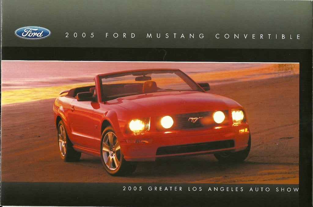 Ford Mustang convertible folder, Ophalen of Verzenden, Gelezen, Ford