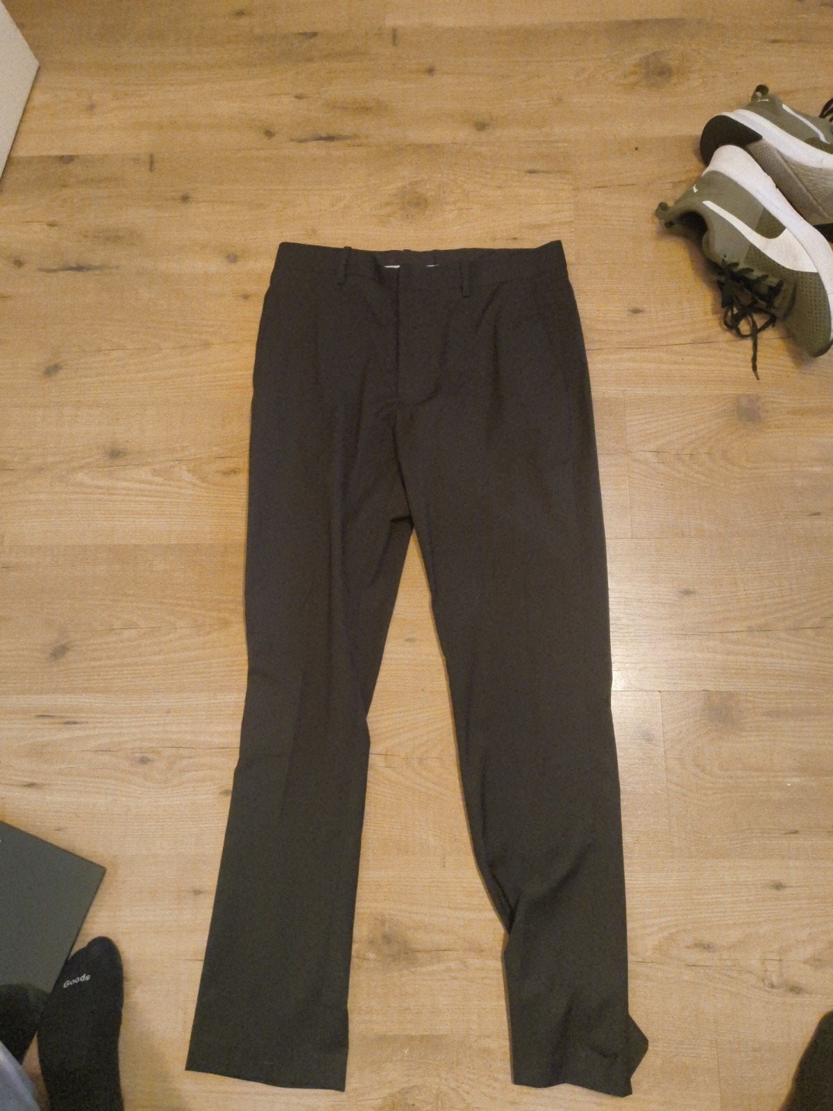 Pantalon maat 48 regular fit, Kleding | Heren, Broeken en Pantalons, Onbekend, Maat 48/50 (M), Zwart, Ophalen of Verzenden