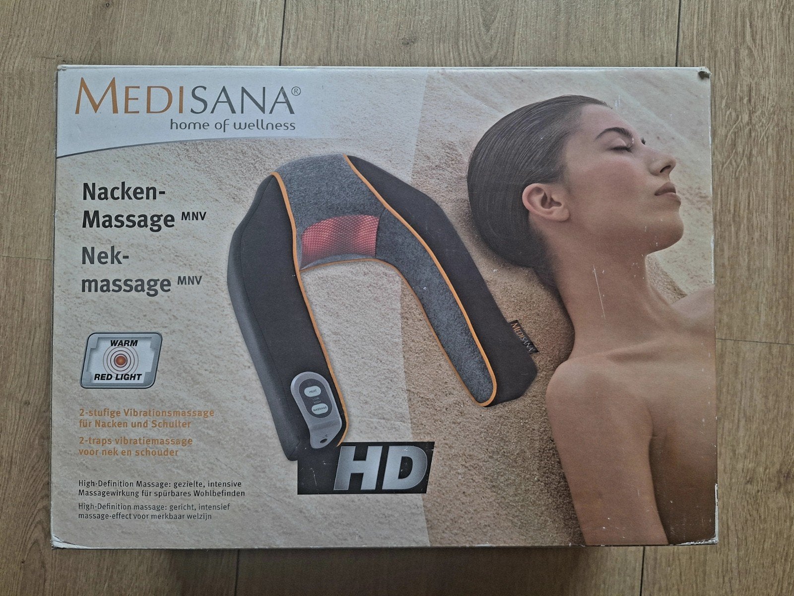 Medisana nekmassage kussen, Ophalen of Verzenden, Gebruikt, Apparaat