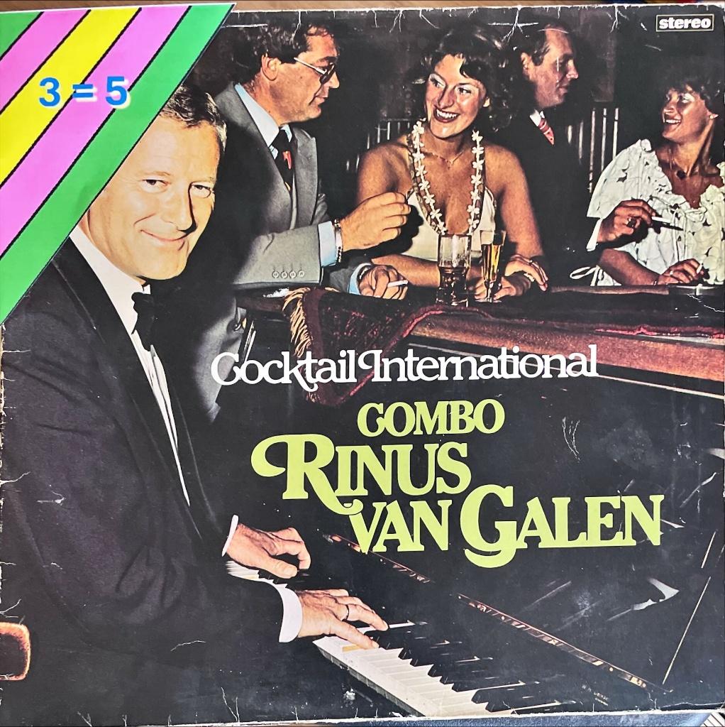 Cocktail International combo Rinus van Galen - Vinyl, Gebruikt, Ophalen of Verzenden, 12 inch, Inclusief binnenhoes