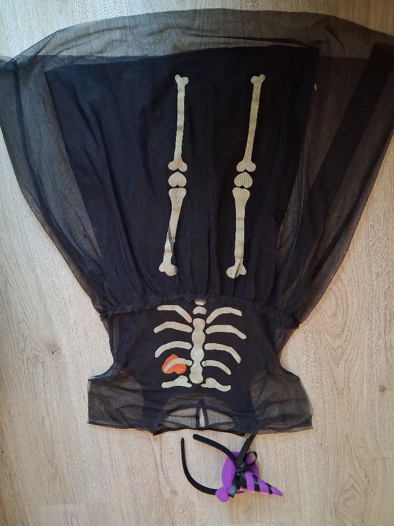 Haloween jurk 116, Ophalen of Verzenden, Gebruikt, 110 t/m 116, Meisje