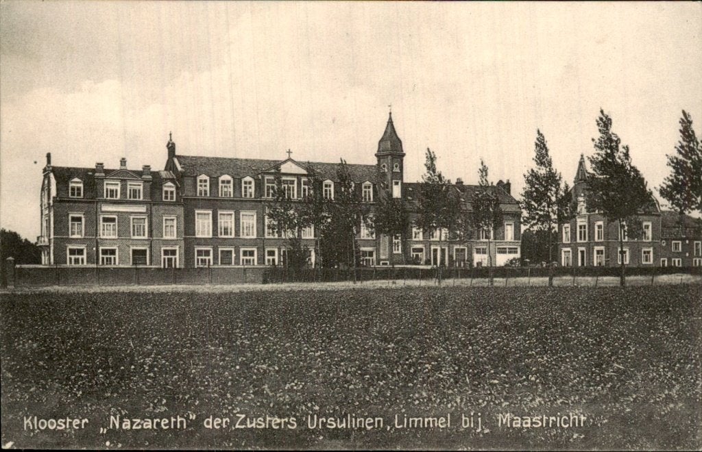 Limmel - Klooster Nazareth - Zusters Ursulinen, Ophalen of Verzenden, 1920 tot 1940, Ongelopen, Limburg