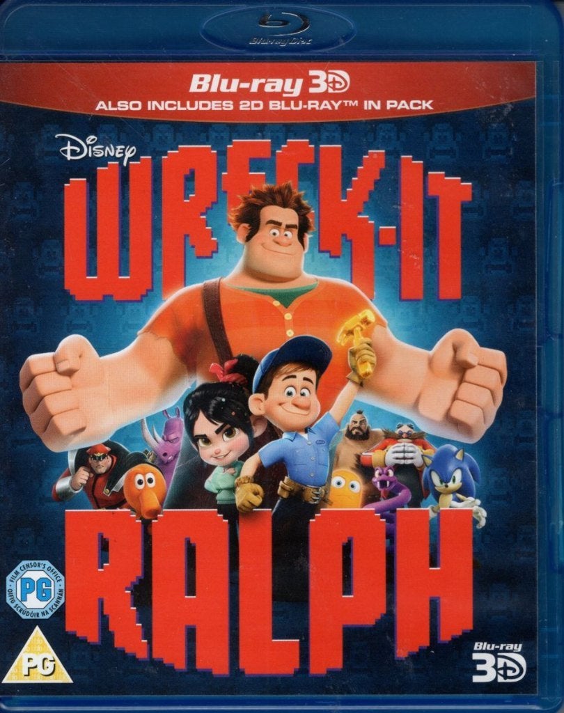 Wreck-it Ralph - alleen bluray - Engelse ondertiteling, Engels, Verzenden, Engels, Disney Movies