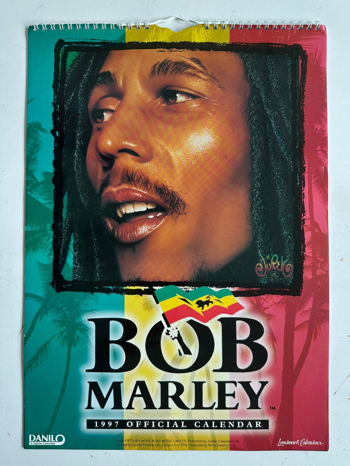 Bob Marley - Kalender 1997, Ophalen of Verzenden, Gebruikt