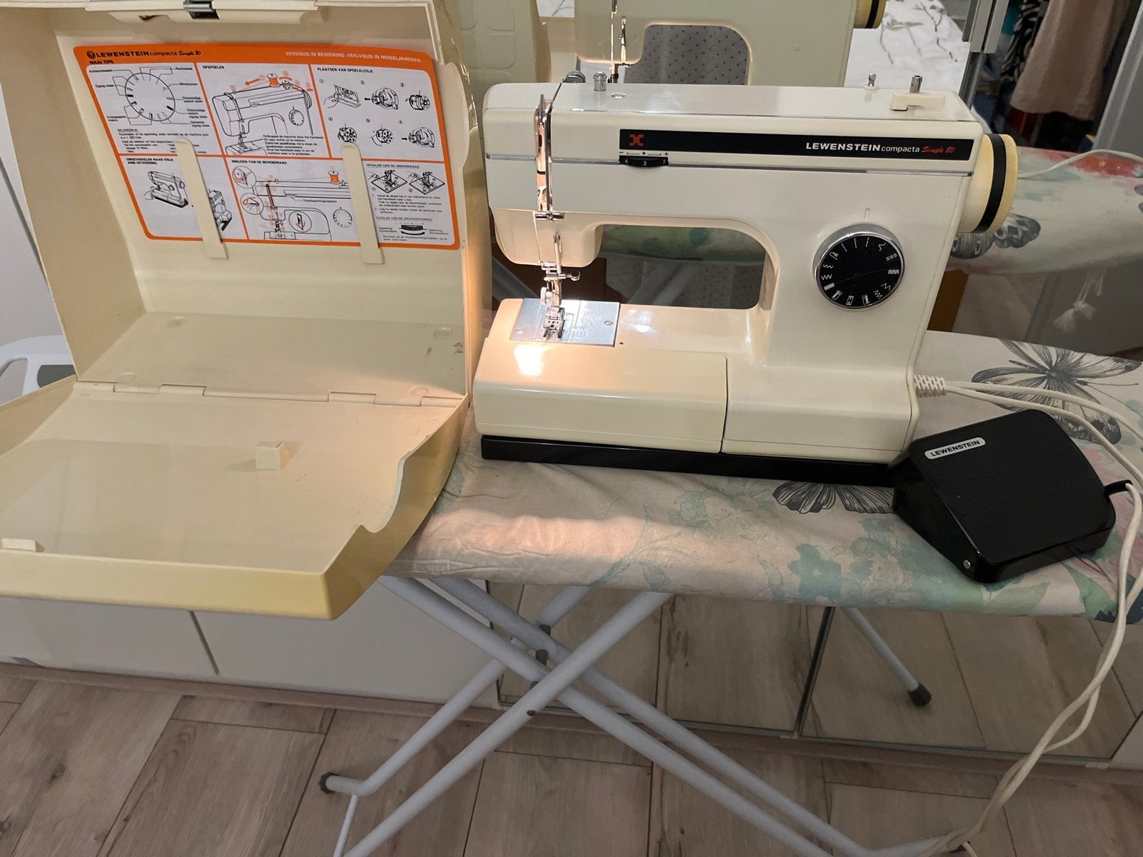 Lewenstein Compacta Super 20 Naaimachine, Ophalen of Verzenden, Gebruikt, Naaimachine, Lewenstein