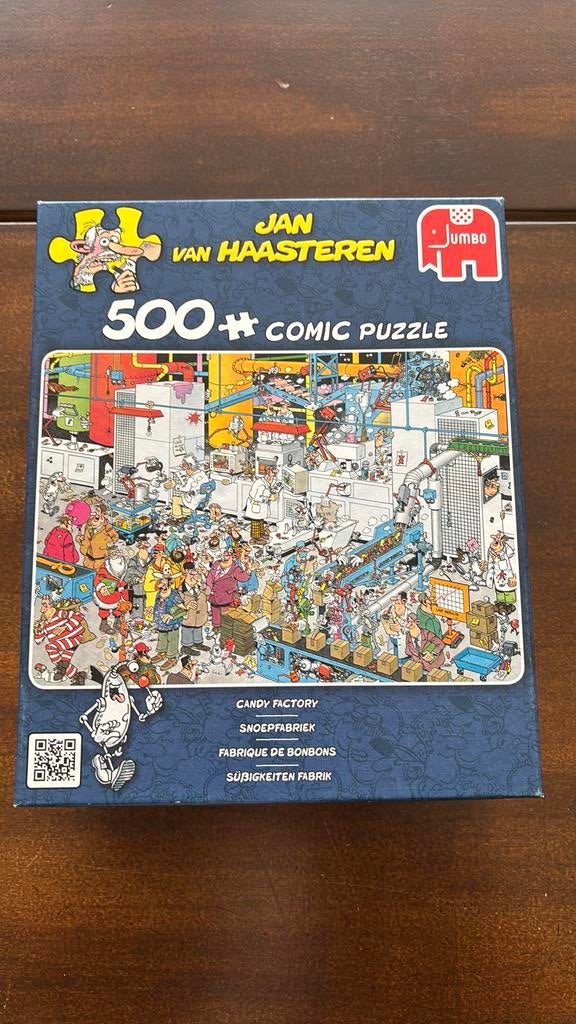 Jan van Haasteren - Snoepfabriek - 500 ST, Ophalen, 500 t/m 1500 stukjes, Zo goed als nieuw