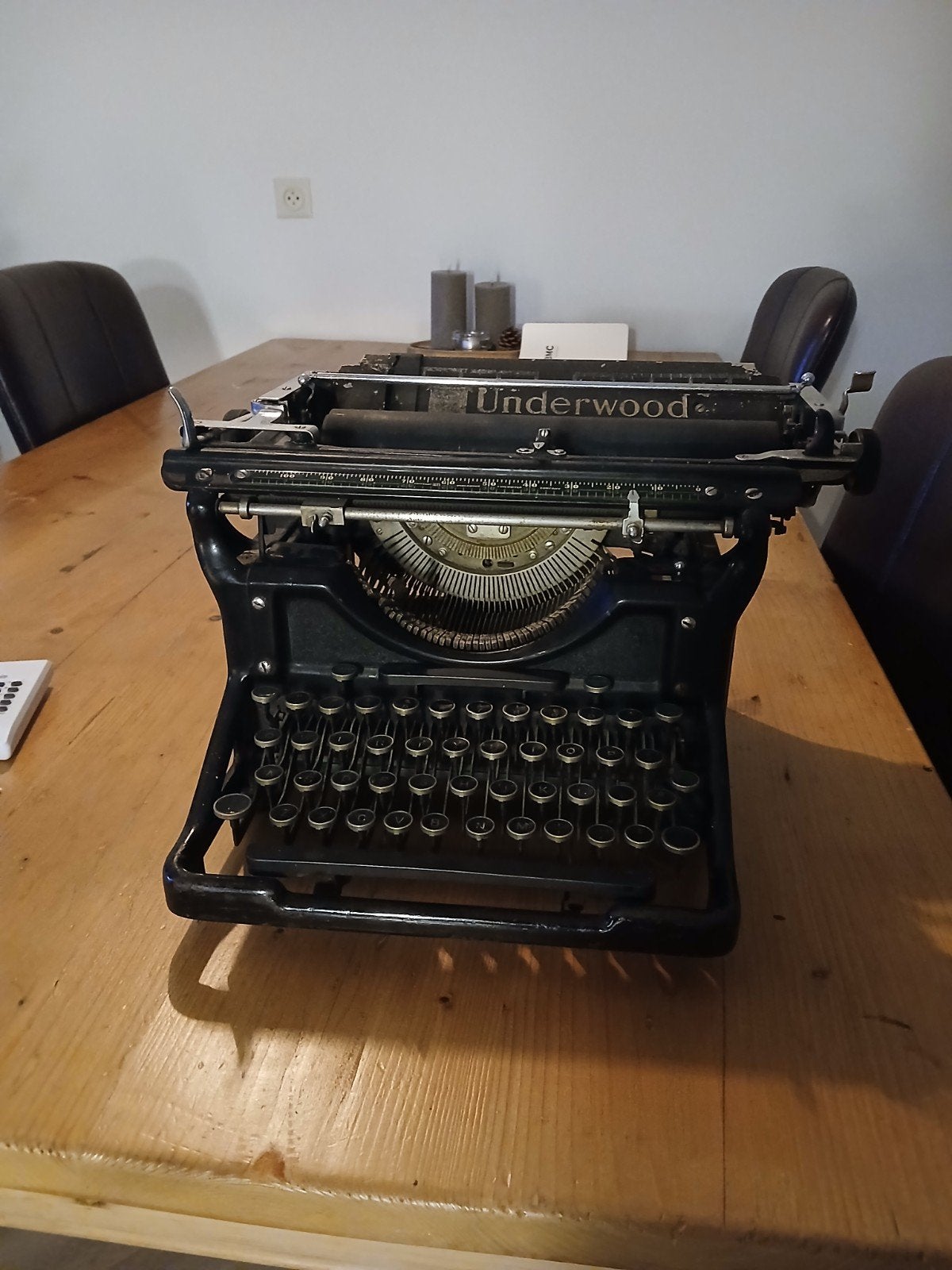 Antieke Underwood Standard No. 5 Typemachine- defect, Diversen, Ophalen