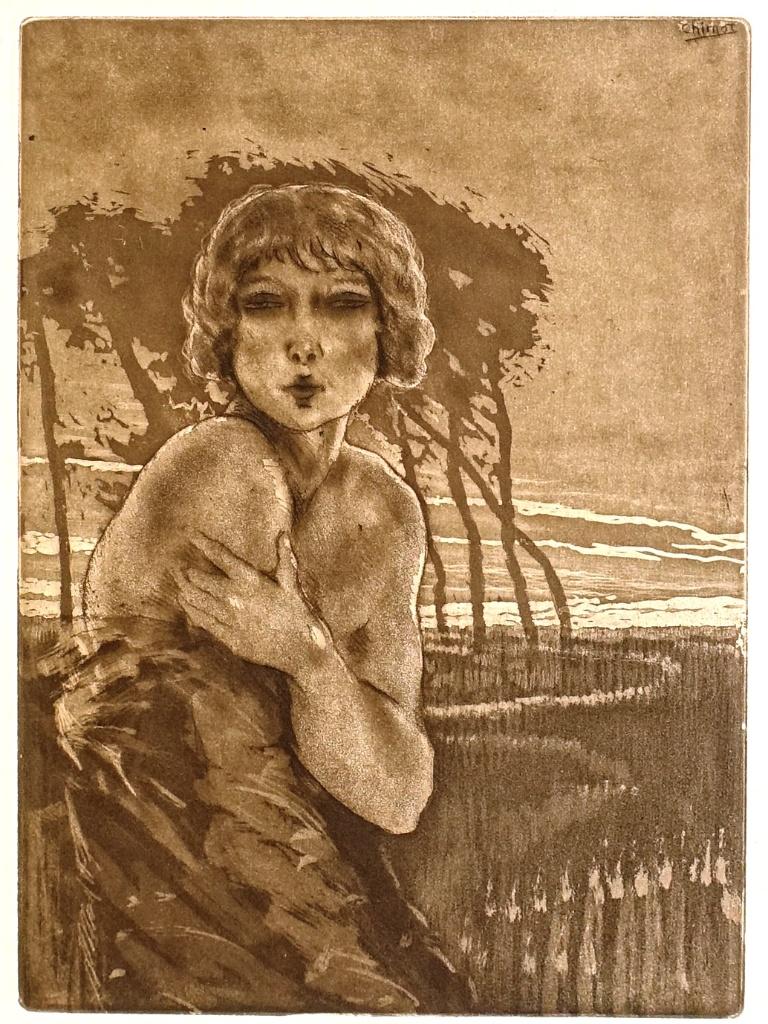 [Chimot, ill.] L'Enfer 1921 Barbusse, Henri 1/432 exemplaren, Ophalen of Verzenden