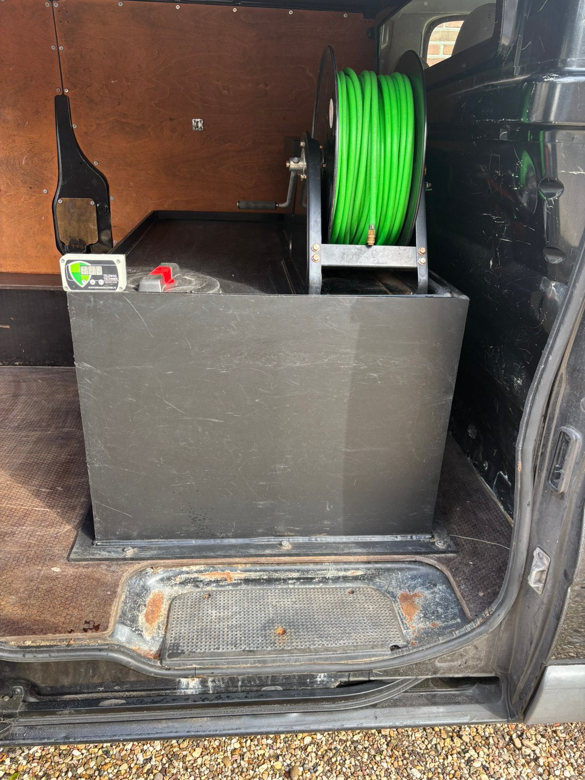 Telewas, tucker, bus, stokken, ladders, Ophalen of Verzenden