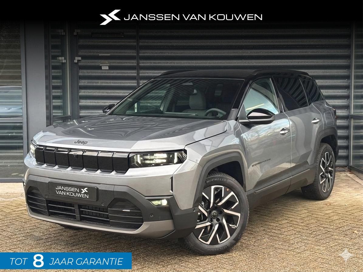 Jeep Compass First Edition 74 kWh Nieuwe Compass / Nu Leverb, 12 maanden, 213 pk, 31 min, Nieuw