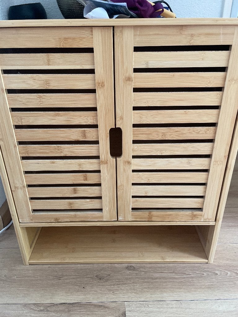Gratis badkamer kast, Ophalen, (Half)hoge kast, Gebruikt, 50 tot 100 cm