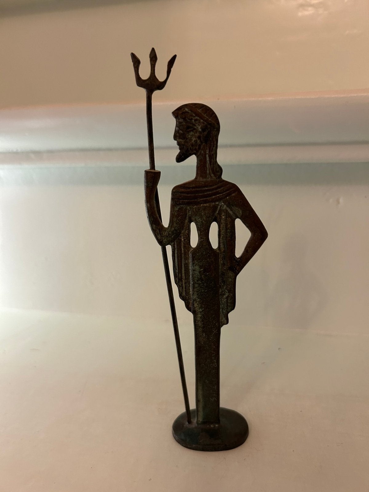 Poseidon beeldje Ch. Sklavenitis (Te koop tot vrijdagmiddag), Antiek en Kunst, Ophalen of Verzenden