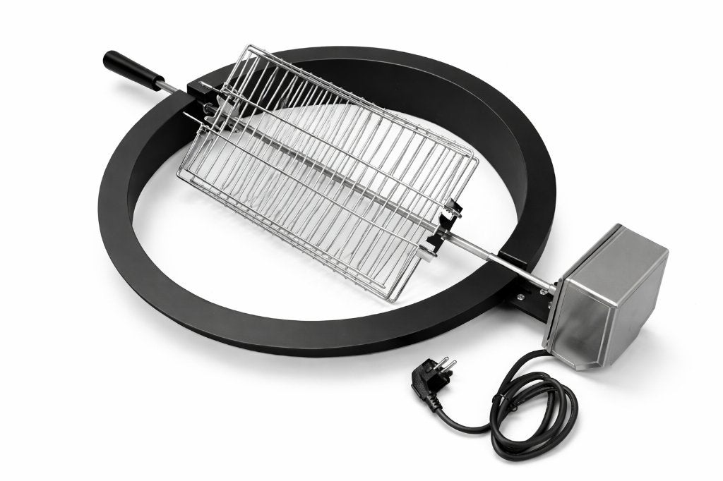 Kamado Rotisserie 21 Inch Large draaispit + platte basket, Tuin en Terras, Barbecue-accessoires, Ophalen of Verzenden, Nieuw