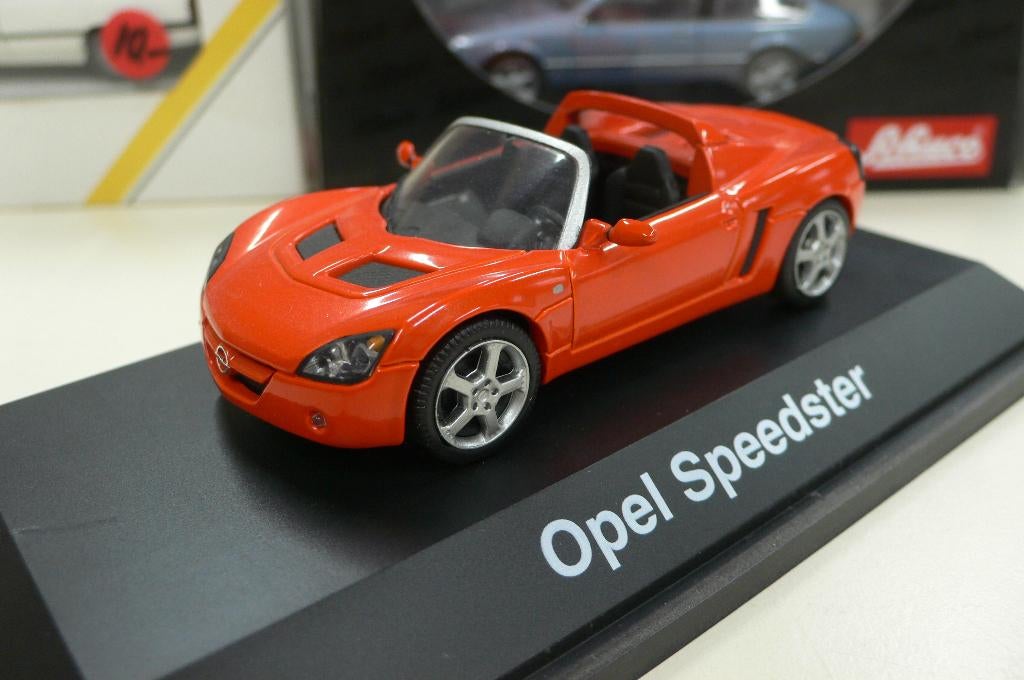 opel speedster - schuco  1/43, Verzenden, Zo goed als nieuw, Auto, Schuco