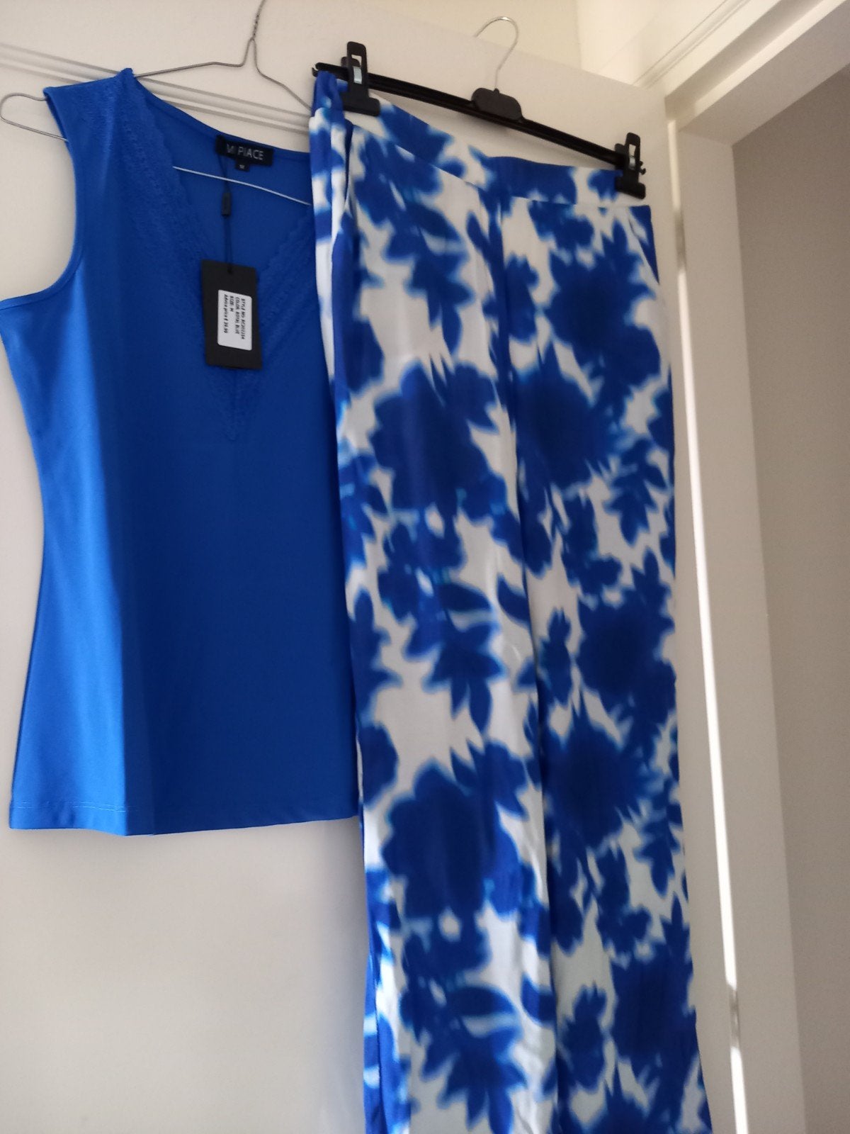 mi piace shirt mt M, Maat 38/40 (M), Mi Piace, Blauw, Nieuw