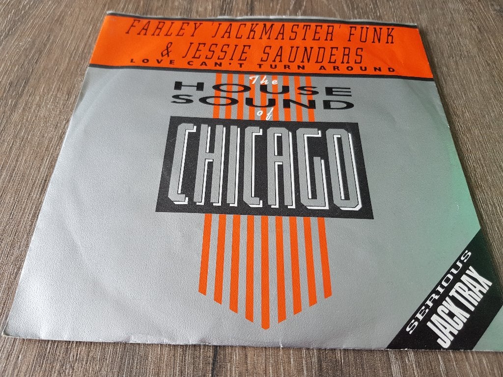 Single Farley Jackmaster Funk / The House Sound of Chicago, Ophalen of Verzenden, Zo goed als nieuw, Pop
