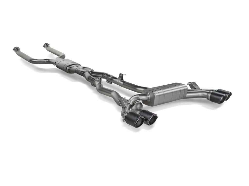 Akrapovic M5 G99 uitlaatsysteem (volledig), Auto-onderdelen, Ophalen, Gebruikt, BMW